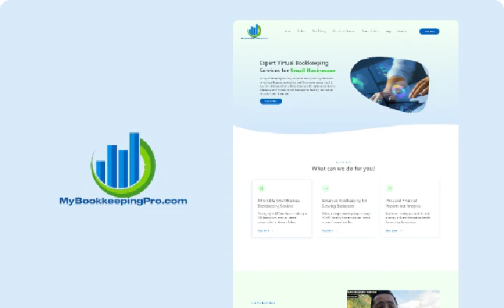 My Bookkeeping Pro website preview