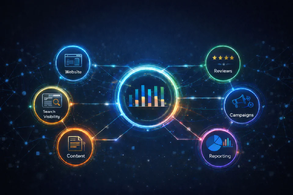 Growth System dashboard preview